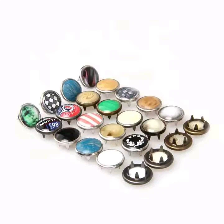 Colored Snap Buttons